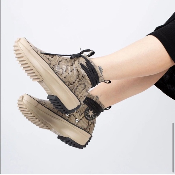 Converse / NEW Run Star Hike Snake chunky zip boot 170056C Ltd Edition 7.5 - Picture 2 of 10